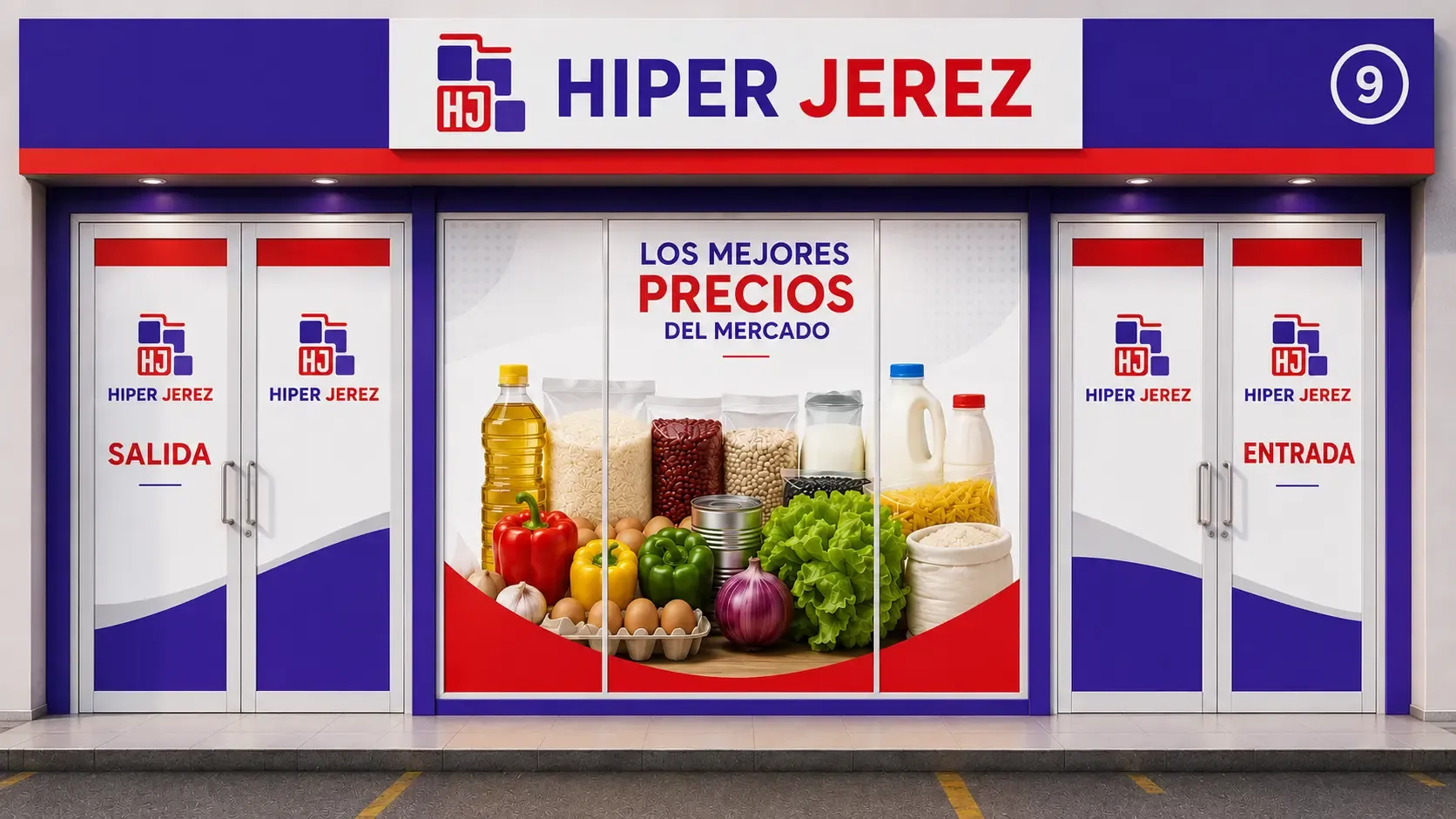 Fachada de Hiper Jerez